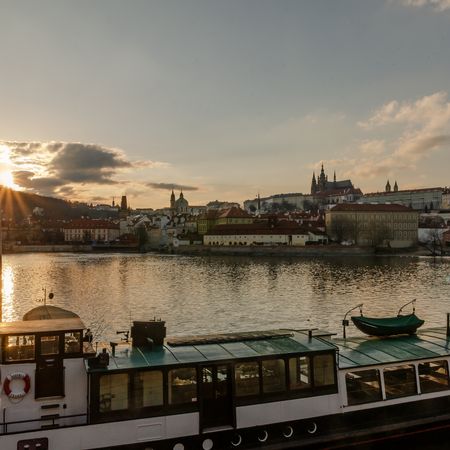 Prague Restaurant U Pinkasu - Morning at Hradcany